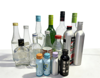 Capsules de bouteille en aluminium ROPP avec insert en PE, couvercles de bouteille réutilisables