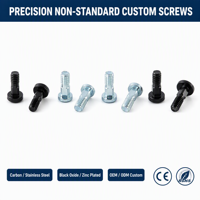 Vis à tête carrée non standard JinLi OEM ODM personnalisées avec oxyde noir et zinc plaqué pour l'assemblage de quincaillerie, modèle LS006