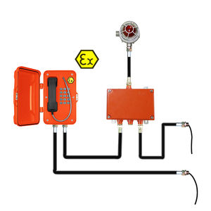 Téléphone analogique filaire antidéflagrant ATEX avec capot de téléphone résistant aux intempéries pour l'exploitation minière dans les mines de charbon - Product Image 6