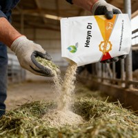KFY1(pro) Additifs Alimentaires Composés Suppléments Spéciaux pour Ruminants 50 000 U/g Activité enzymatique Poudre Fermentée Brun-jaunâtre pH
