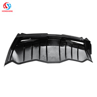 Diffuseur de pare-chocs arrière ABS pour Chevrolet Corvette C8 Stingray Z51 2020-2023 Noir brillant
