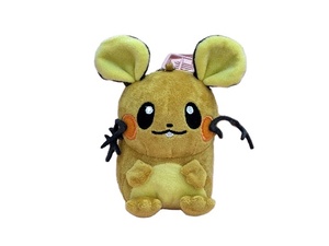 Porte-clés Pikachu <span class=keywords><strong>Pokémon</strong></span> en peluche multicolore de 4 pouces, mignon et doux, style anime, jouet kawaii pour <span class=keywords><strong>cartable</strong></span> et sac à dos - Product Image 1