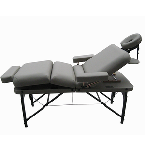 <span class=keywords><strong>Table</strong></span> de <span class=keywords><strong>massage</strong></span> pliable portable de qualité supérieure pour salon de beauté et spa, avec pieds en aluminium réglables en hauteur, pour les soins du visage - Product Image 1