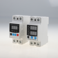 L'usine vend des relais de protection contre les sous-tensions réglables avec rail Din, AC 220V monophasé