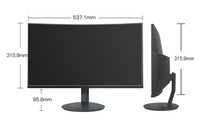 Trois ans de garantie Moniteur de jeu 27 pouces 144 Hz avec Dp Dvi