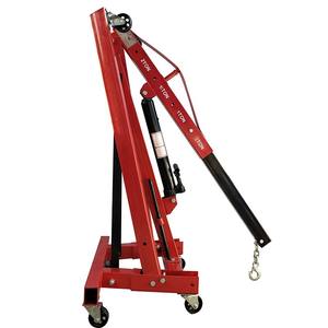 مبيعات المصنع مباشرة 2 طن 3 طن يدوي قابل للطي محرك سيارة رافعة ورشة عمل رفع - Product Image 1