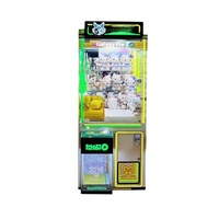 Máquina de garras metálica nueva transfronteriza, máquina recreativa operada con monedas de gran tamaño, máquina de garras con código QR para muñecos, snacks y cajas sorpresa, máquina de grúa en inglés