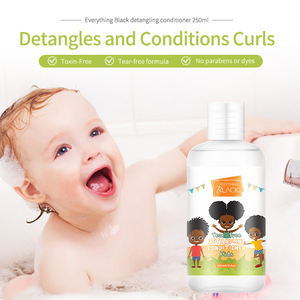 Champú y Acondicionador Orgánico Sin Sulfatos para el Cuidado del Cabello Rizado, Protege e Hidrata el Cabello de los Niños Negros - Product Image 4