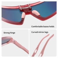 Lunettes de soleil de cyclisme confortables et flexibles pliantes pour garçons et filles, équipement de sport essentiel pour les enfants, nouveauté en stock