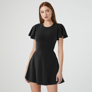 Re Mcgreen Star nuovo arrivo abito Casual in tinta unita vestito da donna <span class=keywords><strong>abbigliamento</strong></span> donna - Product Image 5