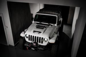 Fury 2018 2019 2020 2021 <span class=keywords><strong>2022</strong></span> cubierta de capó de motor de aluminio y fibra de carbono para Jeep Wrangler JL - Product Image 2