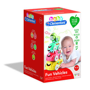 CLEMENTONI BABY - VÉHICULES D'ACTIVITÉS : DÉCOUVREZ ET APPRENEZ - Product Image 1
