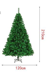 Tốt Nhất Người Bán Bán Buôn Giáng Sinh Trang Trí Bên 7 Ft Lớn Khổng Lồ PVC Nhân Tạo Cây Giáng Sinh - Product Image 3