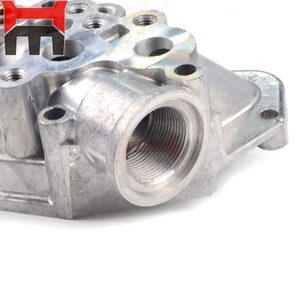 Piezas de Maquinaria de Construcción PC300-5 PC300-6 6D108 Cubierta del Enfriador de Aceite del Motor 6221-63-2110 - Product Image 3