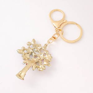 Chakra arbre de vie Kabbale Porte-clés Pendentif bijoux Bonne Chance Diamants Strass Cristal Arbre de Vie Porte-clés amulette Bling - Product Image 5