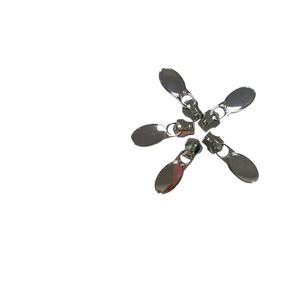 OEM chấp nhận được dây kéo kim loại thanh trượt puller phổ biến bán buôn tùy chỉnh 3 #5 #8 # dây kéo thanh trượt thích hợp cho nylon dây kéo túi xách - Product Image 2