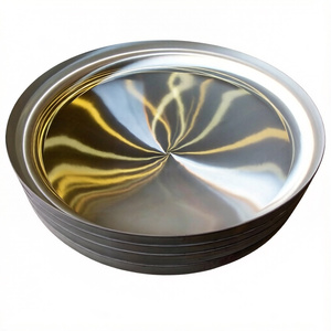 Testa Bombata Saldabile Lucidata Resistente alle Alte Temperature con Elevata Resistenza alla Trazione e Allungamento, Finitura Argento Lucido per Scambiatori di Calore - Product Image 3