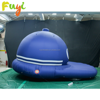 Exposición Publicidad Sombreros inflables Gigante Inflable Gorras con visera Modelo Globo Sombrero de vaquero inflable