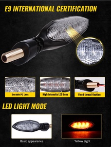 Homologation ECE 12V Clignotants LED arrière/avant pour <span class=keywords><strong>moto</strong></span> pour KTM 125 200 250 390 690 Duke - Product Image 2