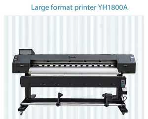 XTEK Large Format 1.8m Piezo Eco Solvent/<b>Sublimation</b> Printer, High Speed with 2 pieces XP600 Printheads for Vinyl and Textil - Product Image 2