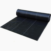 Tapis de contrôle des adventices en géotextile tissé PP traité anti-UV, service de découpe pour l'agriculture, le jardinage et l'aménagement paysager, couverture de sol anti-vieillissement