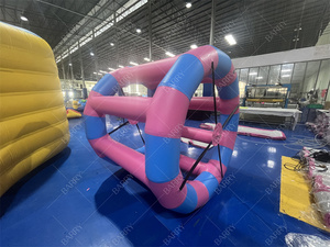 Tpu pvc nổi hồ bơi đồ chơi inflatable nước chạy con lăn bóng inflatable nước con lăn bánh xe cho trẻ em và người lớn - Product Image 5