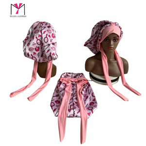MUYANG 2026 Bonnets longs de créateur personnalisés avec logo et bouton en satin – Vente chaude - Product Image 2