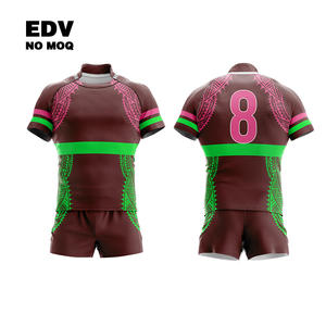 Meilleure vente Ensemble d'uniformes de rugby personnalisés Chemise de rugby respirante Chemise de rugby personnalisée en sublimation - Product Image 2