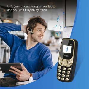 โทรศัพท์มือถือ MKTEL BM10 หน้าจอ HD ขนาด 0.66 นิ้ว พร้อมคีย์บอร์ด QWERTY รองรับซิมคู่ สแตนด์บายคู่ แบตเตอรี่ 380mAh ฟังก์ชั่น MP3/MP4/วิทยุ FM/บลูทูธ/GPRS พร้อมหูฟังแบบเกี่ยวหู - Product Image 6