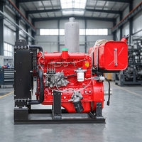 Pompa Air Mesin Diesel 4 Silinder 67kW Torsi Tinggi Rakitan Motor Bantalan |   Pembuangan Air Industri Berpendingin Air 12V Euro 2