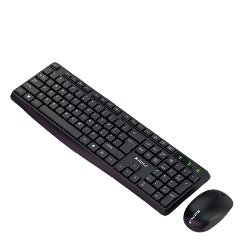 Magnetic Power ZIDLI-KM60 Wireless 2.4 Keyboard and Mouse Set for