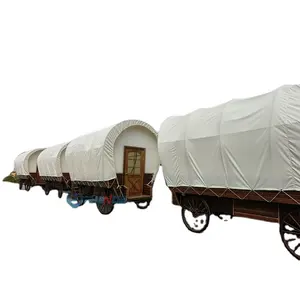 Luxury Covered wagon camping/unique conestoga wagons/Family Wagon Tent