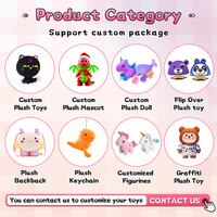 Jouets en peluche sphériques en forme d'animaux de dessin animé, en fourrure douce de haute qualité, série rose, design personnalisé en usine