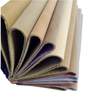 Tela de Cuero de Microfibra para Zapatos, Impermeable, Resistente a la Abrasión, Material de PU, Color Sólido, Hecho en Dongguan - Product Image 3