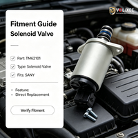 Vanne solénoïde proportionnelle pour pompe hydraulique TM62101 24V 25Bar pour excavatrice sur chenilles SANY XCMG