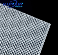 Feuille de diffuseur de lumière LED acrylique PMMA translucide optique à haute transmission de la lumière