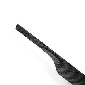 Para <span class=keywords><strong>BMW</strong></span> <span class=keywords><strong>X5</strong></span> F15 2014-2018, Panel de manija de puerta interior de fibra de carbono Real, cubierta protectora decorativa trasera para accesorios de Interior de coche - Product Image 3