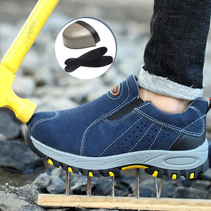 Offre Spéciale sans dentelle en cuir antidérapant Woodland Steel Toe Construction <span class=keywords><strong>chaussures</strong></span> de travail de sécurité pour femmes hommes - Product Image 3