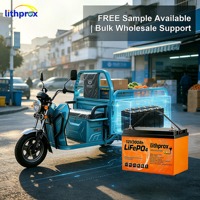 Batterie pour scooter électrique 12V300AH 3.6KWh, cellule LFP de qualité A, performance constante, puissance fiable pour la mobilité médicale, certifiée UL