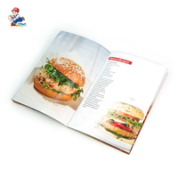 Catalogue de produits sur mesure, relié à la selle, papier premium avec pelliculage brillant pour manuel de produit