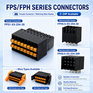 Fabriekslevering 2.5Mm/2.54Mm Klein Pitch Groen Zwart Pluggable Terminal Block Connector Plug In Type Voor Industriële Bedrading - Product Image 4