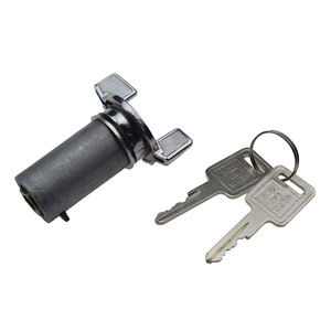 Cerradura de cilindro de encendido y 2 llaves para <span class=keywords><strong>Jeep</strong></span> CJ5 <span class=keywords><strong>CJ7</strong></span> CJ8 Wrangler YJ XJ Grand Wagoneer SJ 7025216 8120081 4489225 US-66L 8120081K - Product Image 4