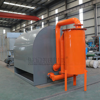 Horno de carbón de alta capacidad, diseño de ahorro de energía, horno de carbón de madera, máquina para hacer carbón biológico con Ce Iso