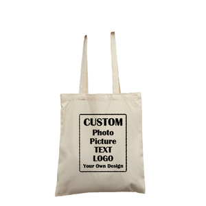 Bolsa de Mano de Lona de Algodón Negra Lisa Estilo Japonés de 8oz 12oz con Logotipo Personalizado - Marca COTTON FIELD, Bolsa Reutilizable para Compras y Viajes - Product Image 4