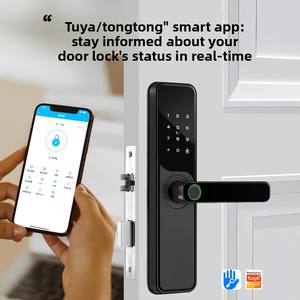 Cerradura Inteligente con Reconocimiento de Huellas Dactilares Avanzado y Código Temporal para Apartamentos y Edificios Comerciales - Product Image 2