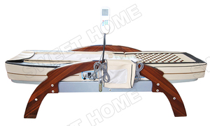 <span class=keywords><strong>Lit</strong></span> de massage automatique intelligent électrique avec pierres de tourmaline et de jade, vente en gros, <span class=keywords><strong>lit</strong></span> de massage pour le corps entier, à des fins thérapeutiques - Product Image 2