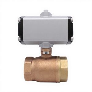 Válvula de Bola Neumática de Bronce Fundido C-TE, Extremos Roscados, 10k, Doble Acción, 1 Presión Media, 1 Año de Garantía - Product Image 3