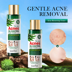 SADOER Tea Tree <span class=keywords><strong>Anti</strong></span>-Pimple and Oil-Control Facial Cleanser Cream and Gel Set Whitening and Skin Rejuvenation - Product Image 6