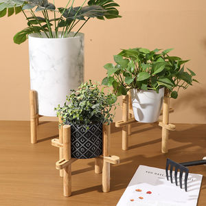 <span class=keywords><strong>Vendita</strong></span> calda antico supporto per <span class=keywords><strong>piante</strong></span> al coperto supporto per fiori <span class=keywords><strong>da</strong></span> giardino esterno in legno regolabile - Product Image 2