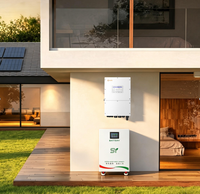 Système d'énergie solaire hybride 10 kW 8 kW 6 kW 5 8 10 kW, kit complet de systèmes solaires pour maison